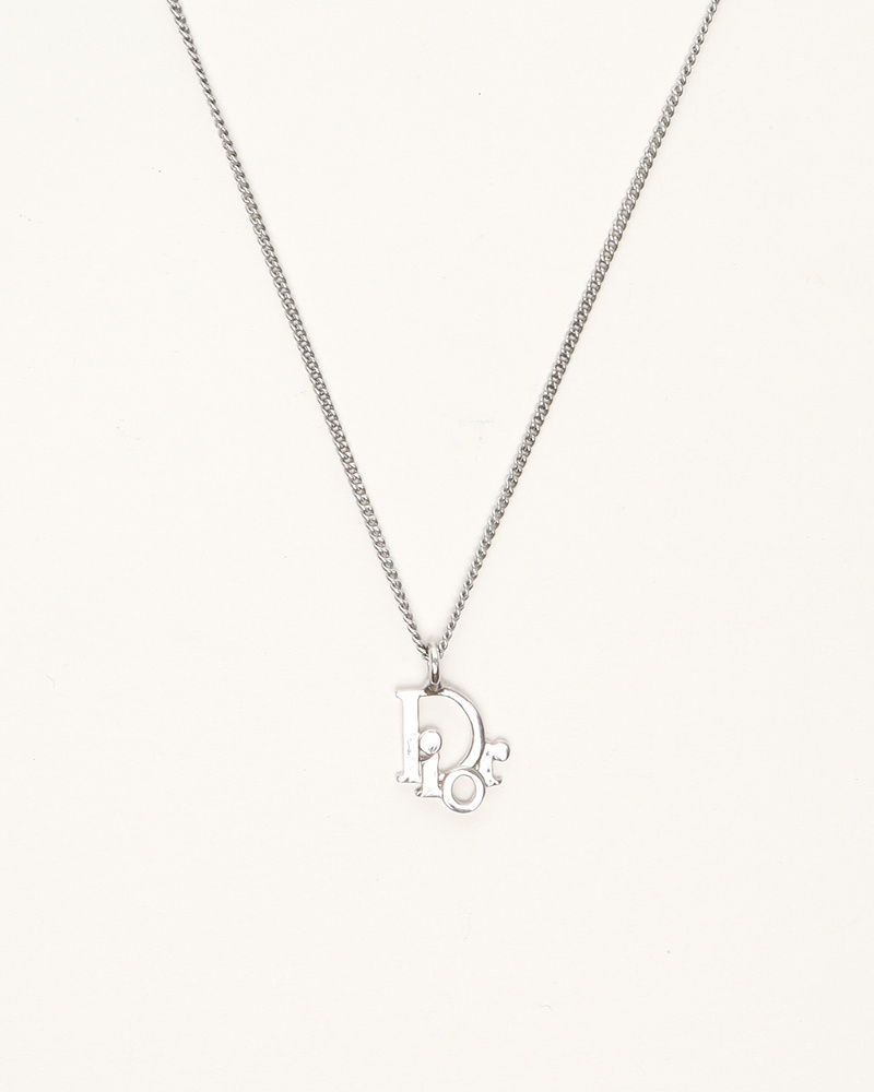 Christian Dior Diorissimo Logo Necklace