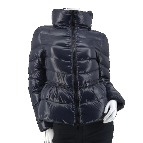 Moncler Marineblaue Daunenjacke