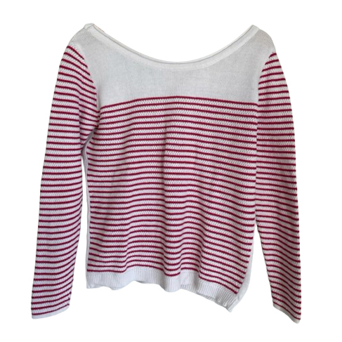 Naf Naf Pink and white sailboat