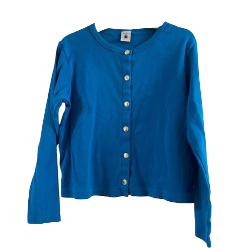 Petit Bateau Gilet léger bleu