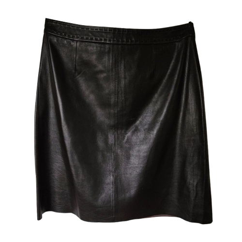 Max Mara Schockoladenleder