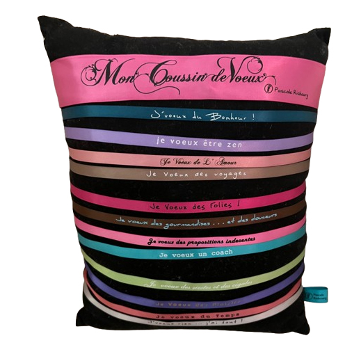 Pascale Risbourg Coussin de voeux