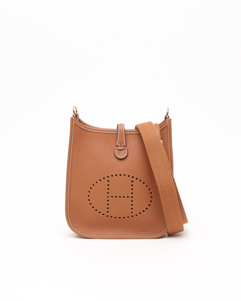 Hermès Evelyne Tpm 16 Amazone Clemence Crossbody Bag
