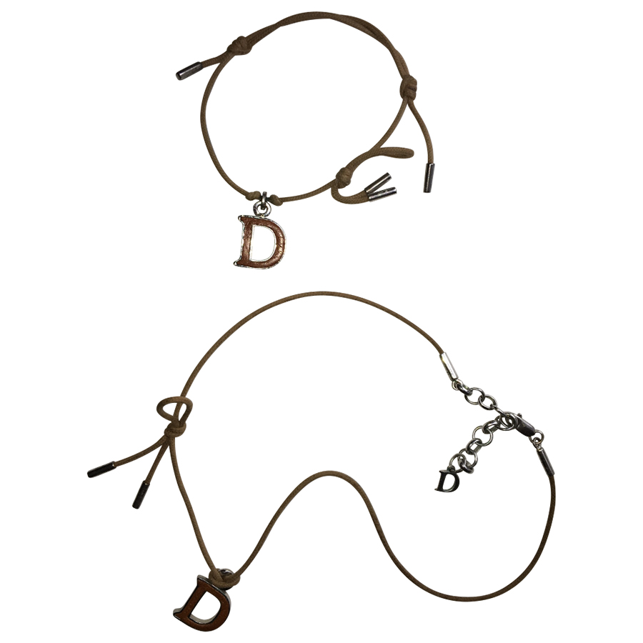 Christian Dior Bracelet + Necklace
