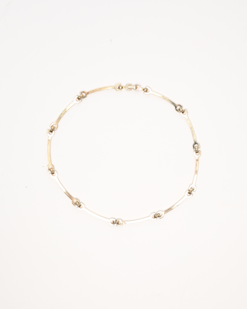 Christian Dior Cd Link Necklace