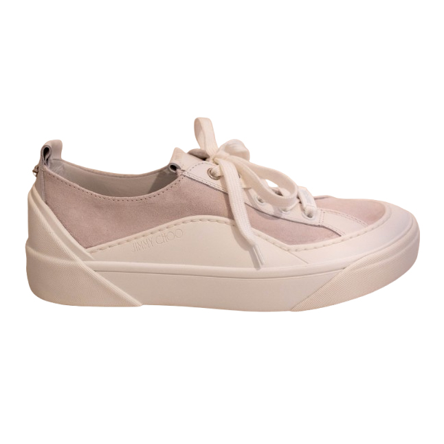 Jimmy Choo Miami - Sneakers en cuir et en daim