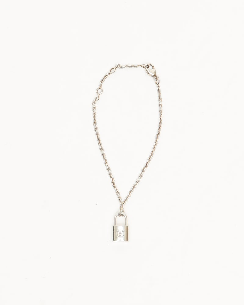 Louis Vuitton Lock It Silver Bracelet