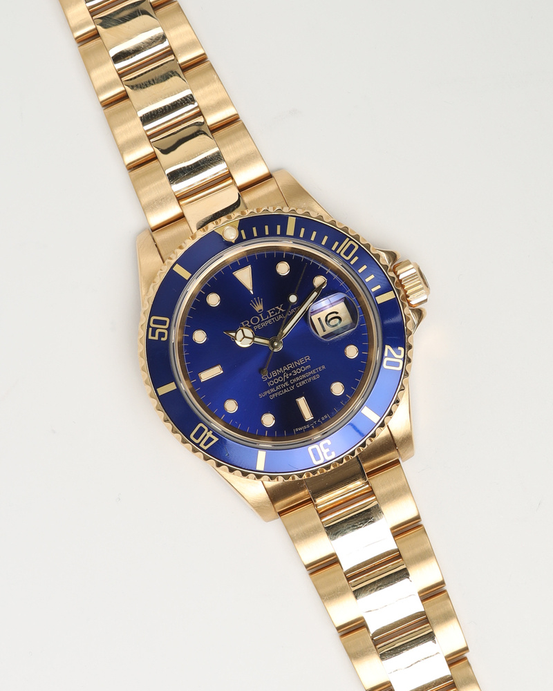 Rolex Submariner 40mm Ref 16618 Purple Dial 1993 Watch