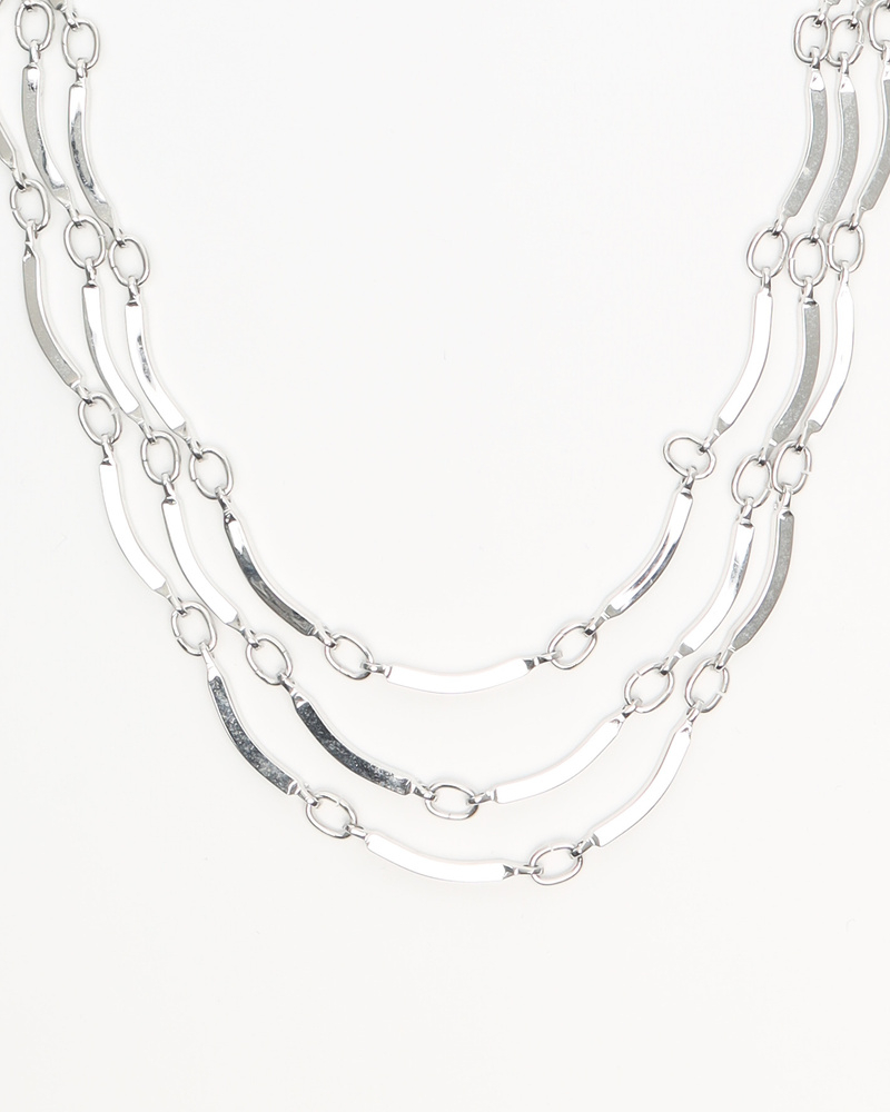 Saint Laurent Silver Necklace