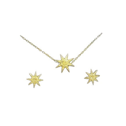 Swarovski Halskette und Ohrringe