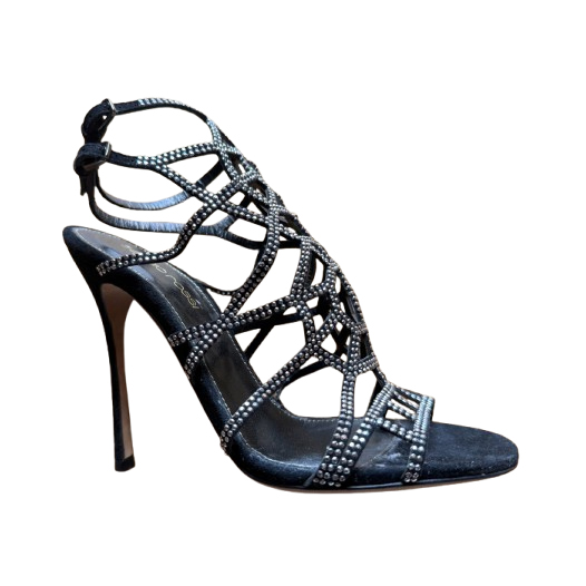 Sergio Rossi Spectacular, sparkling Puzzle heels