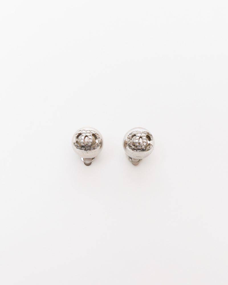 Chanel Coco Mark Clip-on Earrings