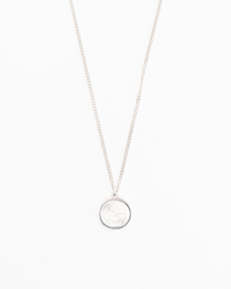 Gucci Interlocking G Silver Necklace