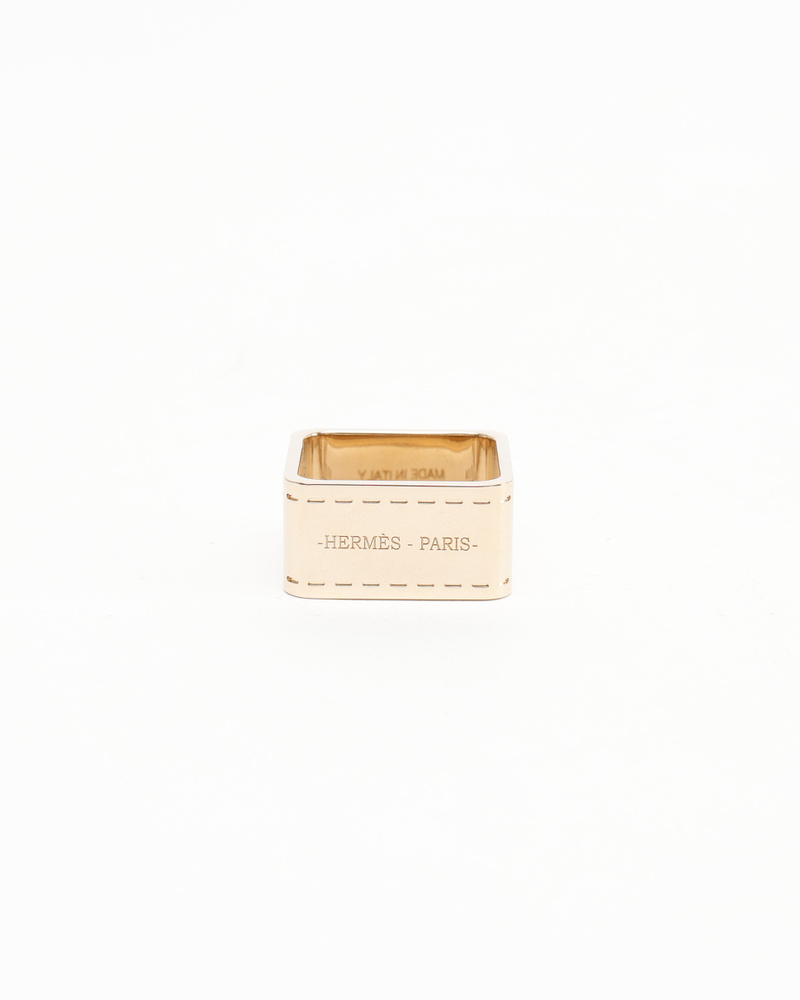 Hermès Bolduc Scarf ring GP