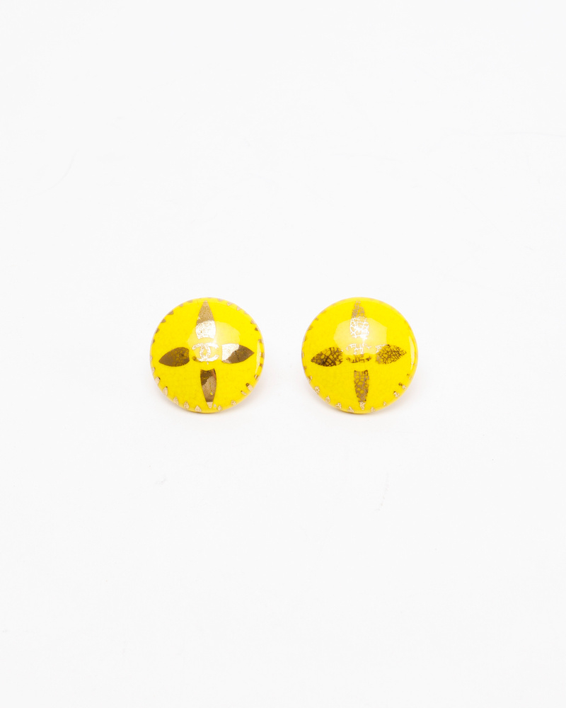 Chanel Coco Mark Clip-on Earrings