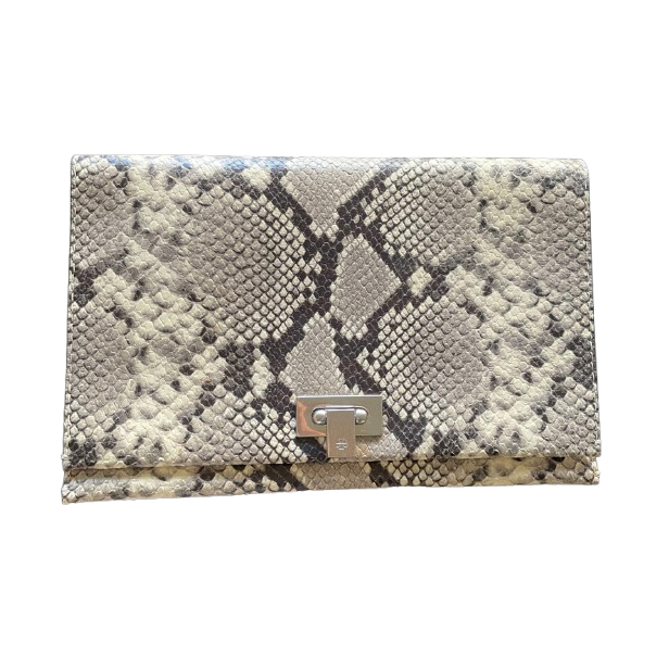 Tory Burch Pochette en cuir effet python