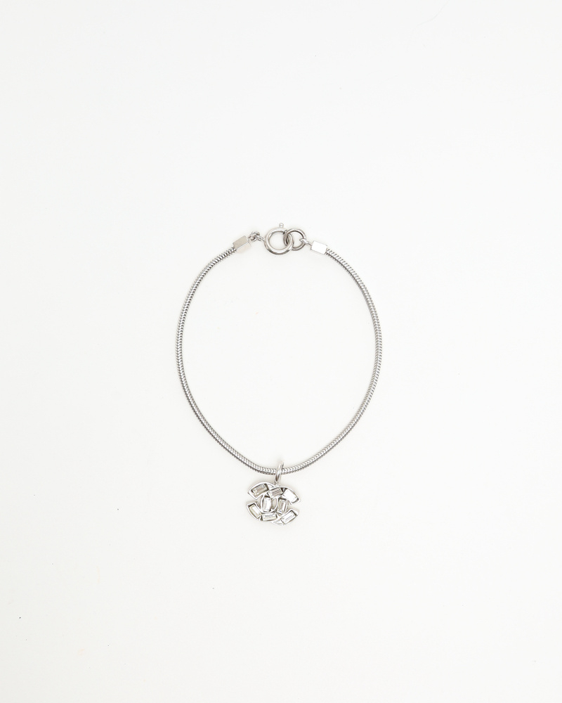Chanel Coco Mark Rhinestone Bracelet