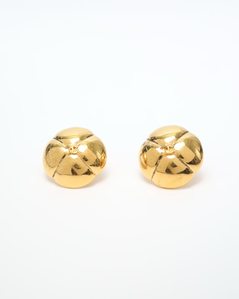 Chanel Coco Mark Clip-on Earrings