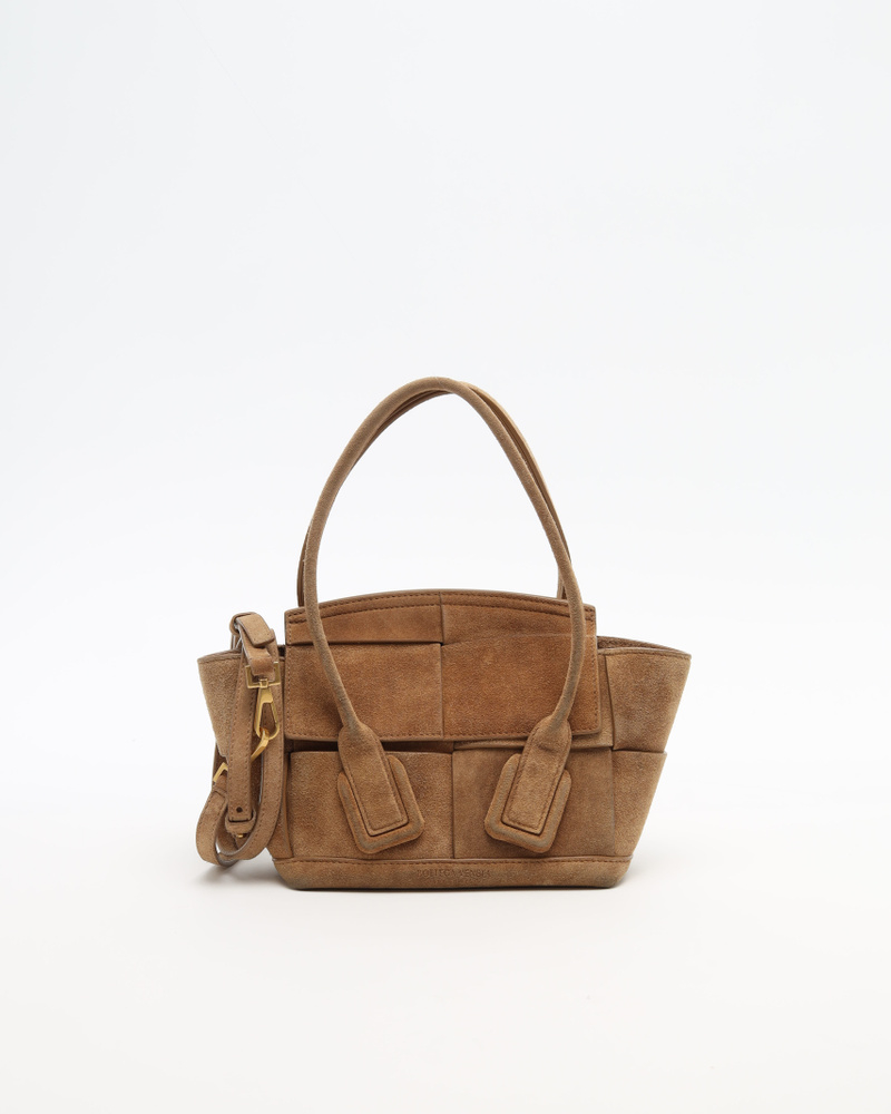 Bottega Veneta Mini Intrecciato Arco Bag
