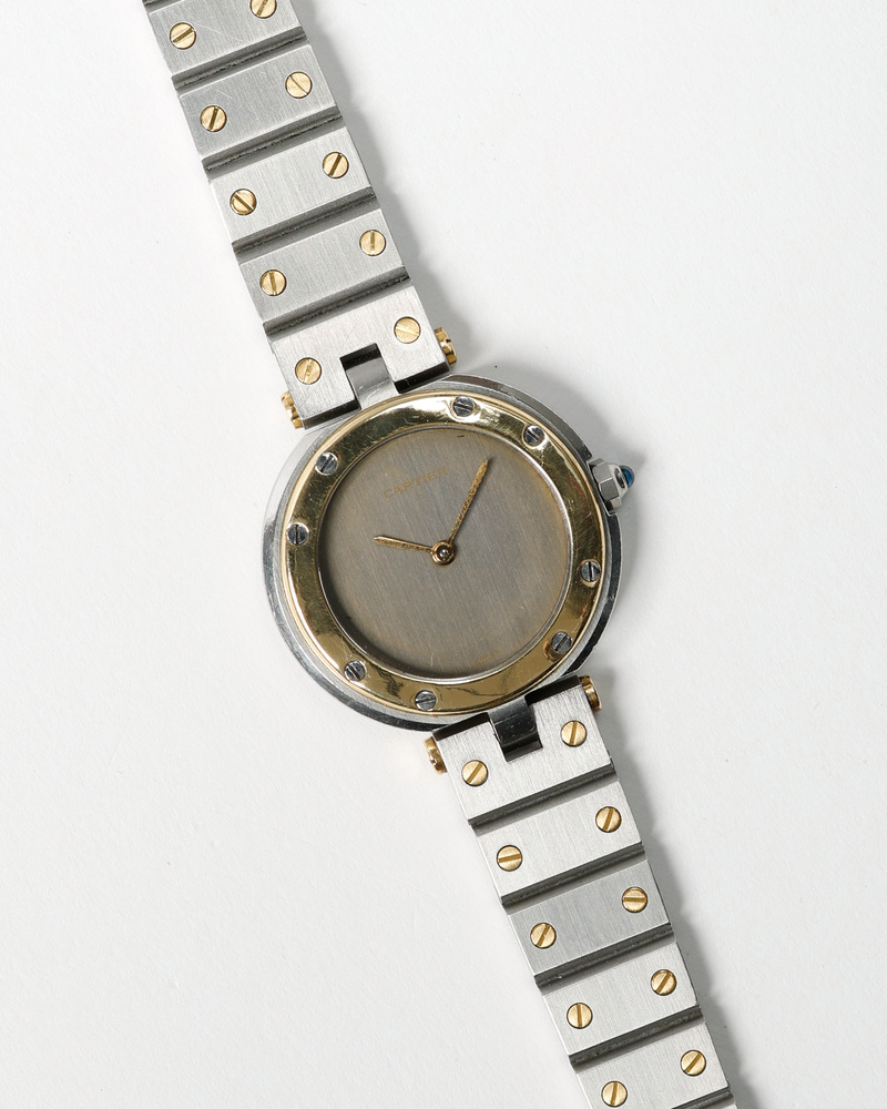 Cartier Santos Ronde 27mm Ref 8191 Ghost Dial Watch