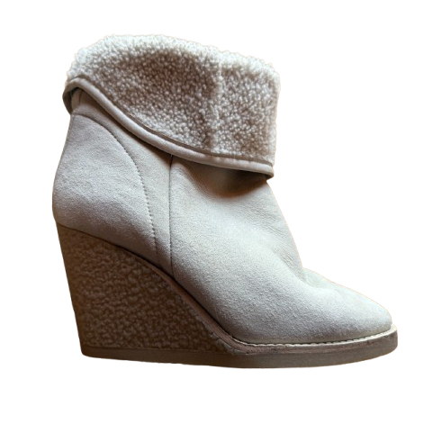 Isabel Marant Totam Keilstiefel aus Shearling