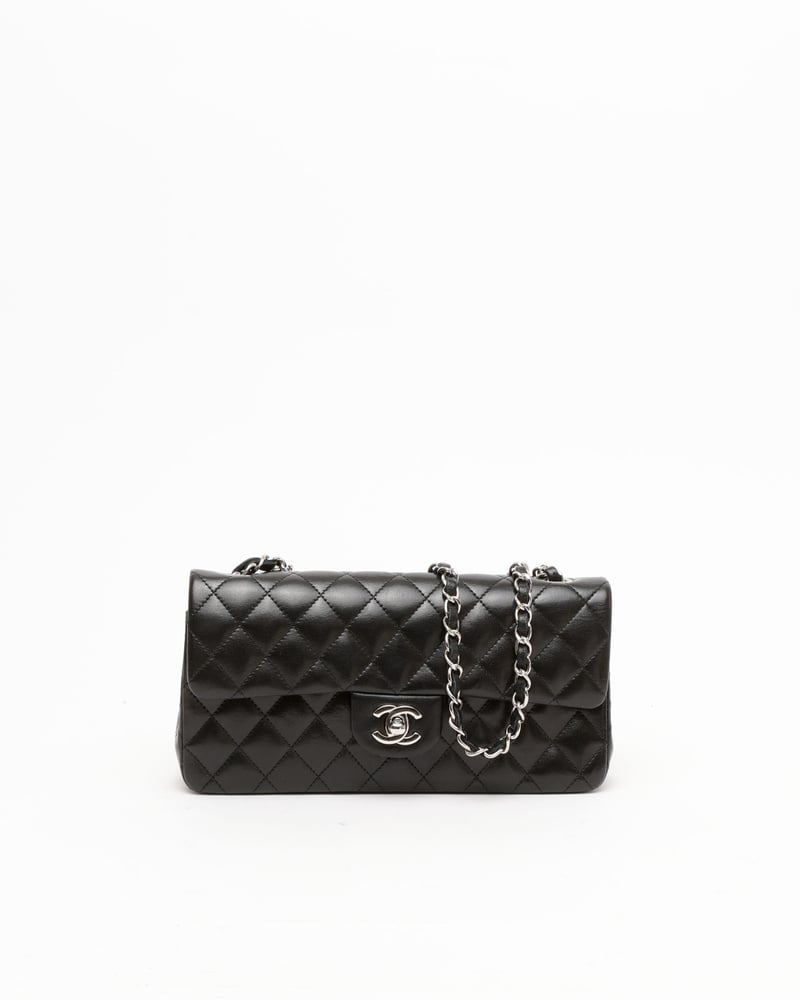 Chanel Classic East West Single Flap Bag