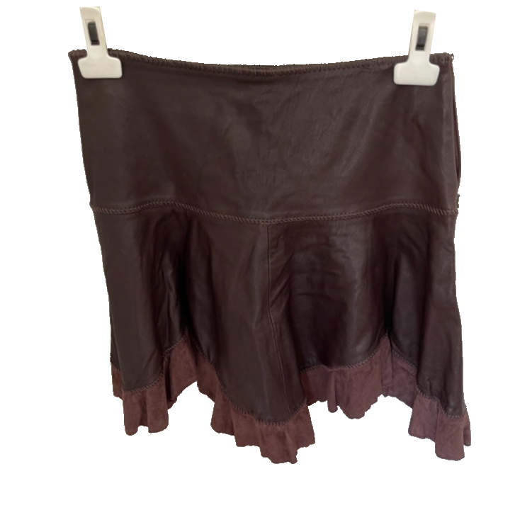 Just Cavalli Leather skirt cavalli