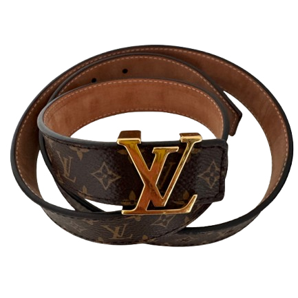 Louis Vuitton Initiales Ledergürtel 90cm