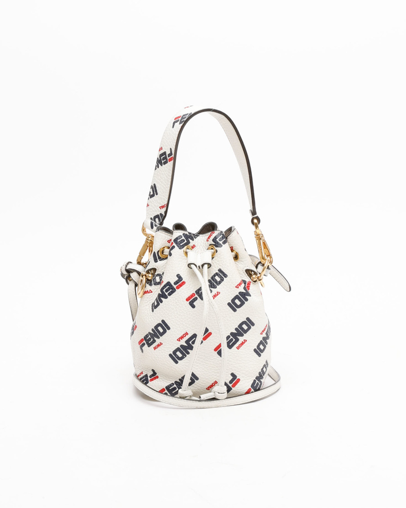 Fendi X Fila Mon Tresor Bucket Bag
