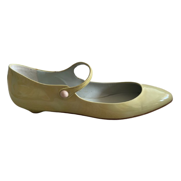 Miu Miu Bernice baby acqua flats