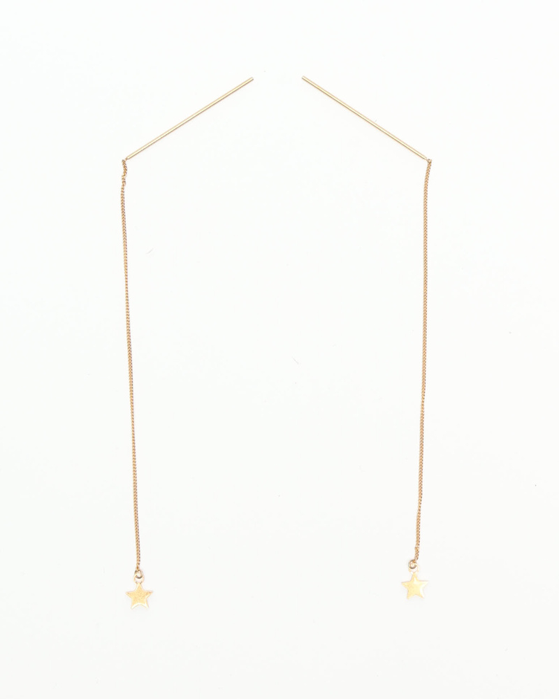 Saint Laurent Chain Earrings