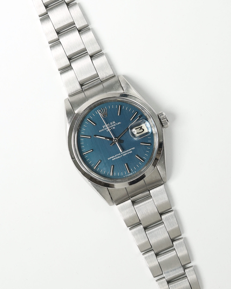 Rolex Oyster Perpetual Date 34mm Ref 1500 Very Rare Sigma Dial Watch