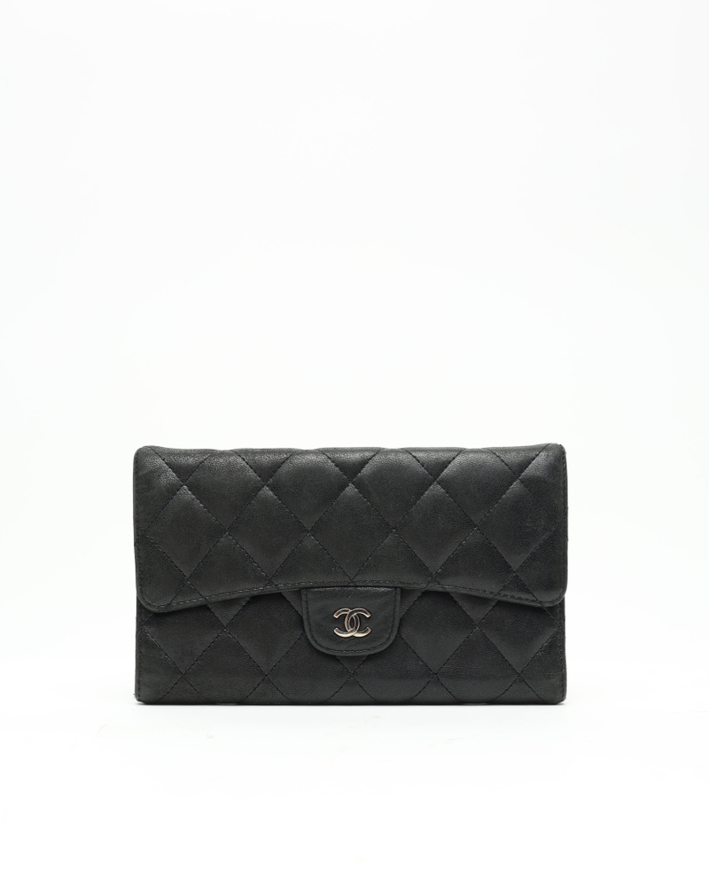Chanel Matelasse Long Wallet