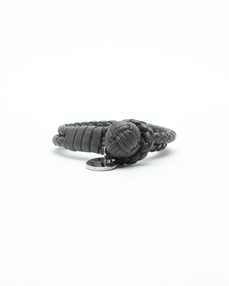 Bottega Veneta Intrecciato Leather Bracelet