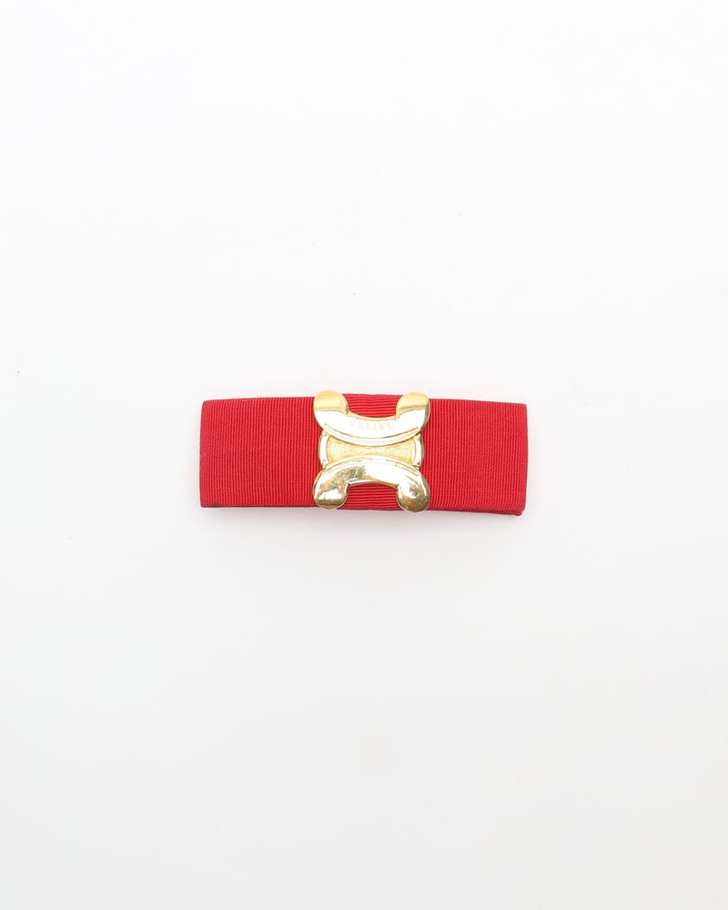 Celine Céline Triomphe Hair Clip