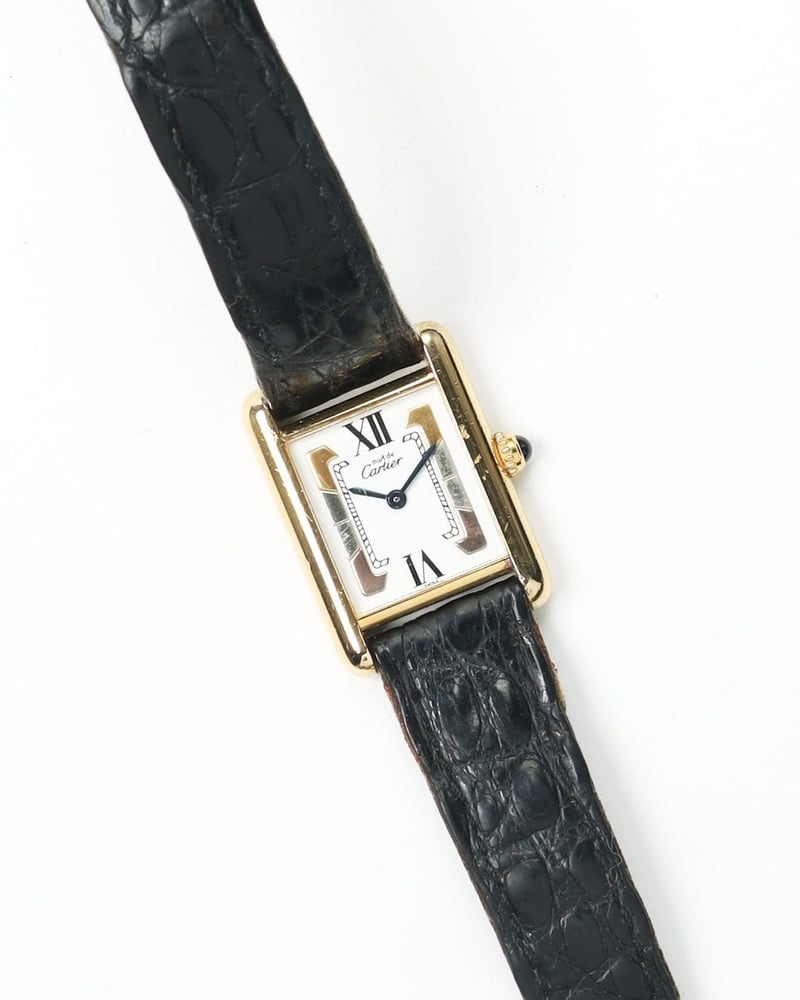 Cartier Tank Vermeil 20mm Ref 5057001 Watch