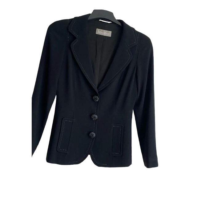 Max Mara Very elegant dark blue jacket