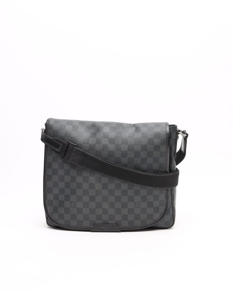 Louis Vuitton Damier Graphite Daniel MM Shoulder Bag
