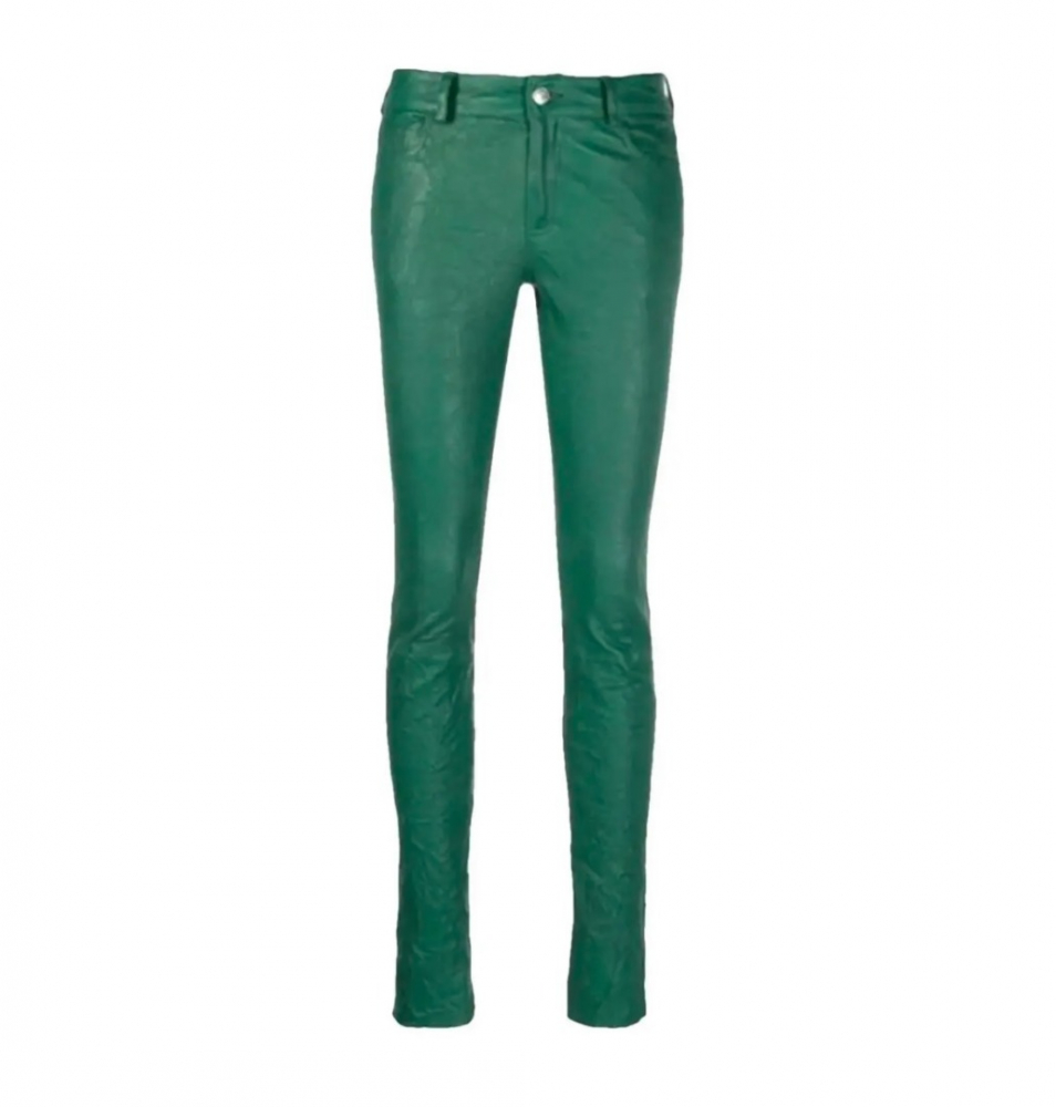 Zadig & Voltaire Crinkled leather pants