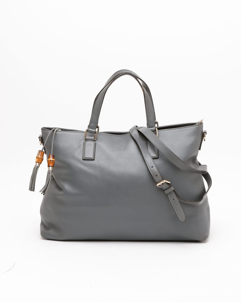 Gucci Bamboo Fringe Tote Bag