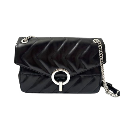 Sandro Sac à chaîne en cuir matelassé