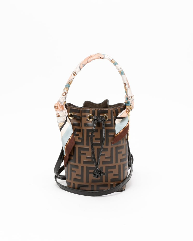 Fendi Zucca FF Mon Tresor Bucket Bag