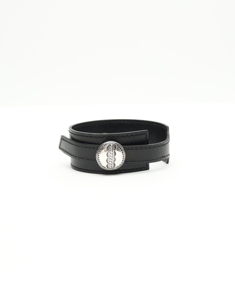 Hermès Toareg Artemis Leather Bracelet