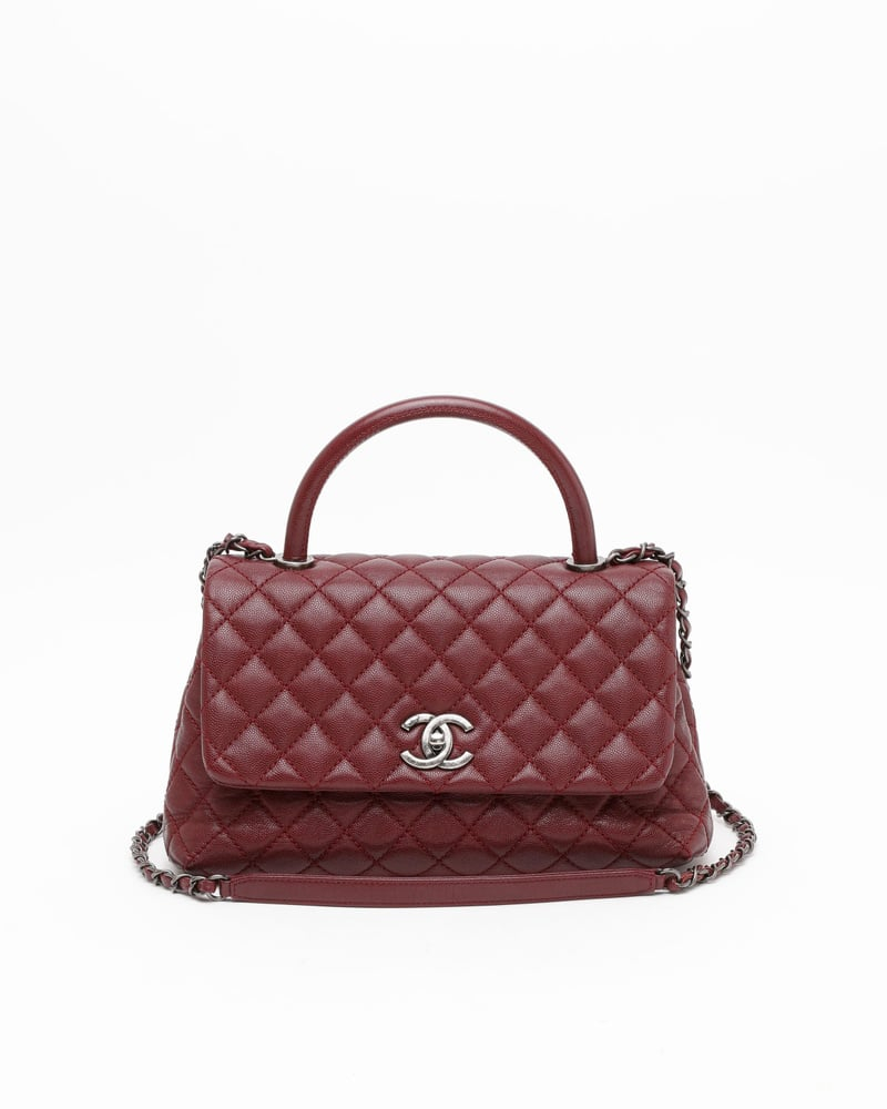 Chanel Small Caviar Top Handle Bag