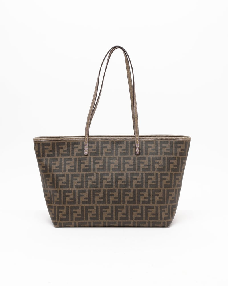 Fendi Zucca Roll Tote Bag