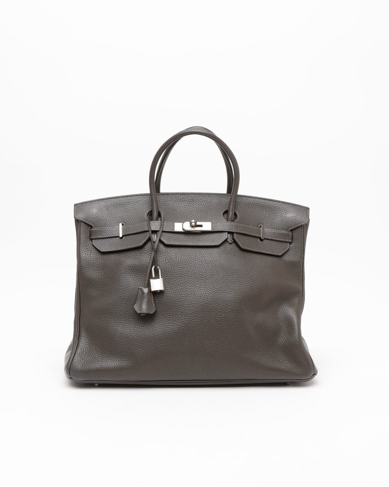 Hermès Birkin 40 Taurillion Clemence Bag