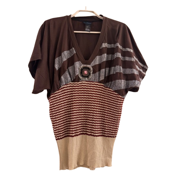 Custo Barcelona Custo Black Label Cameo Top with inserts