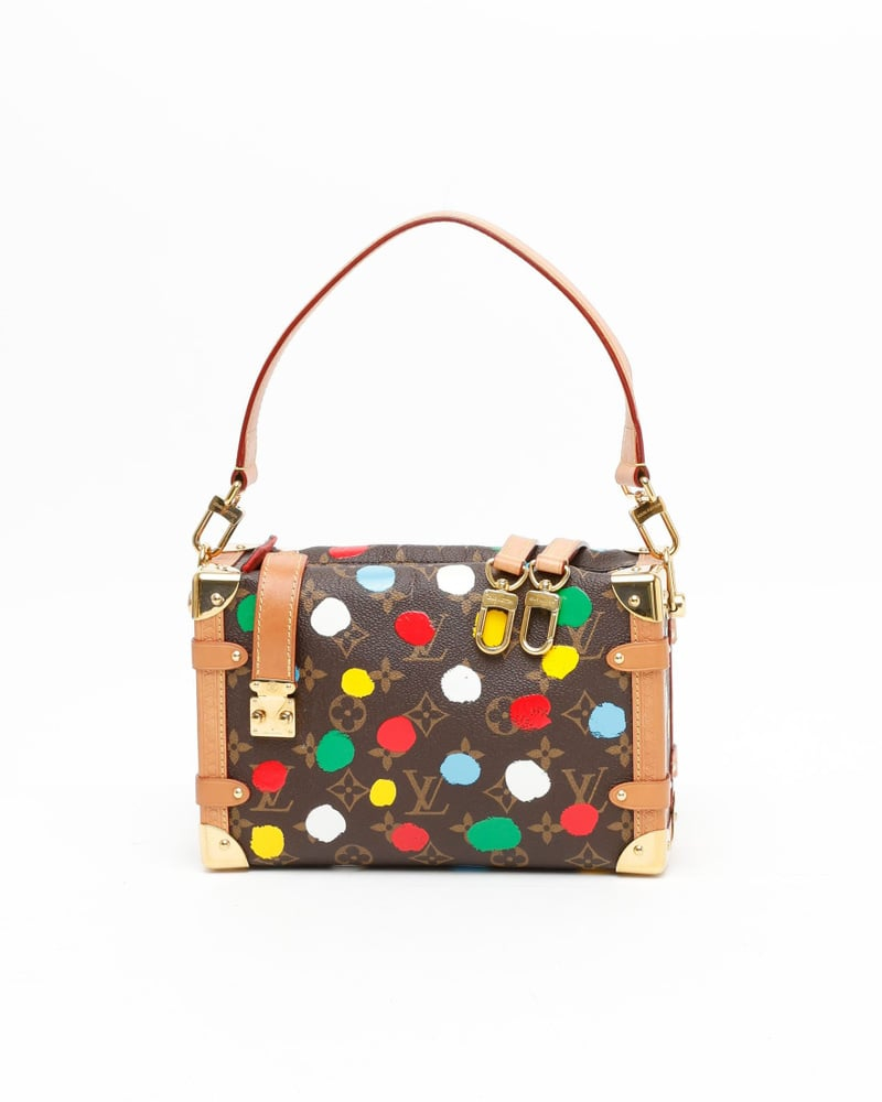 Louis Vuitton Yayoi Kusama 2023 Monogram 3D Dots Side Trunk Bag