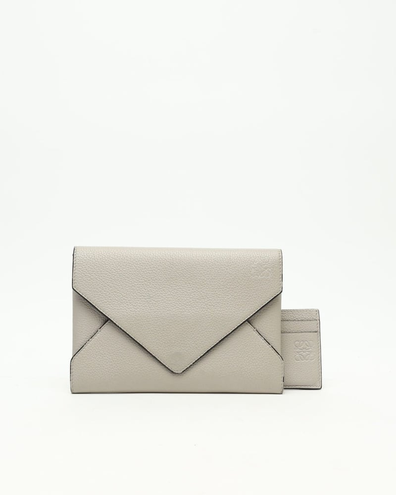 Loewe Leather Pouch With Card Holder