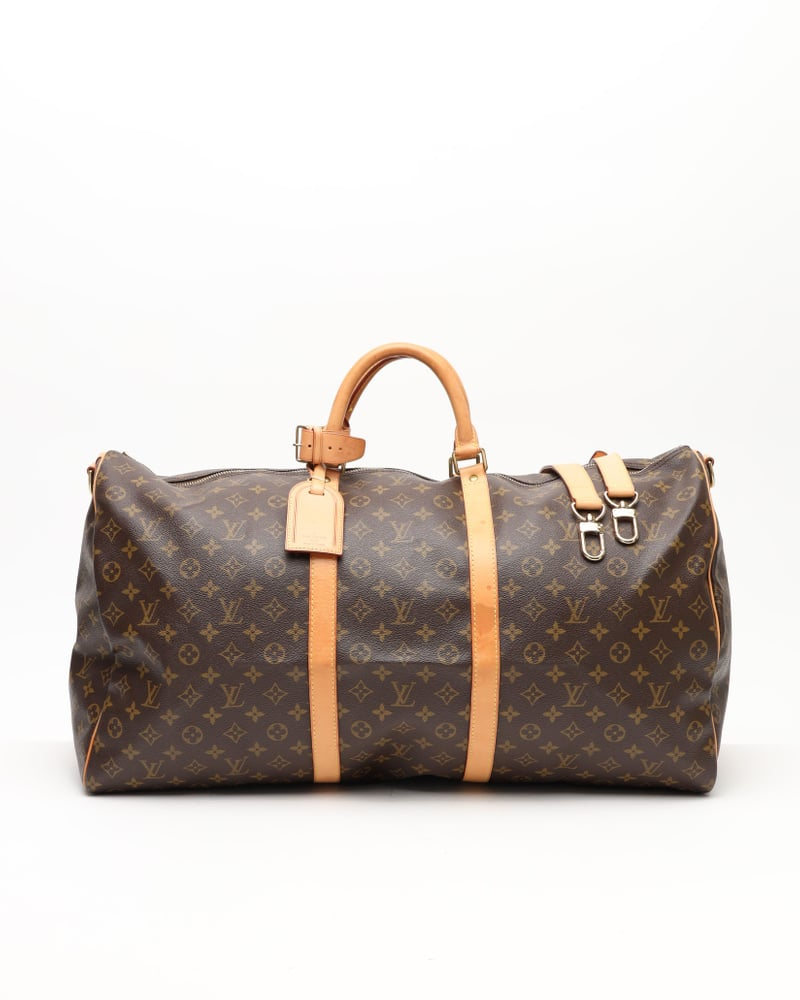 Louis Vuitton Monogram Keepall Bandouliére 60 Weekend Bag